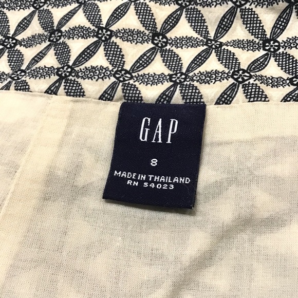 NWOT Gap Floral Cotton A-Line Full Midi Skirt - Picture 5 of 5